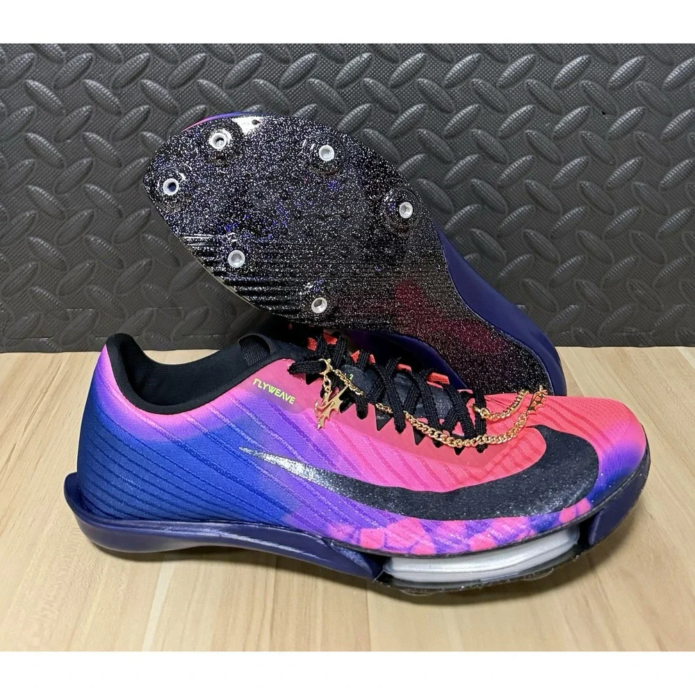 Nike Air Zoom Maxfly 2 Glam Fierce Purple Pink IM9129-500 Mens Sz 8 Women Sz 9.5